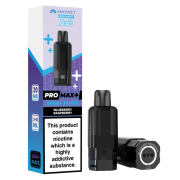 Blueberry Raspberry 1pk - Hayati Pro Max+ 6K Prefilled Pod - 20mg
