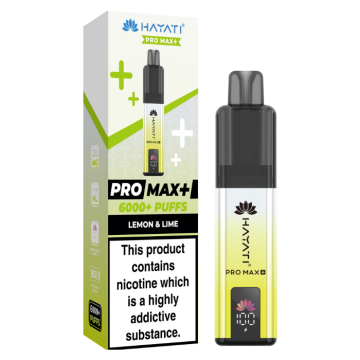 Lemon & Lime - Hayati Pro Max+ 6K Prefilled Kit - 20mg