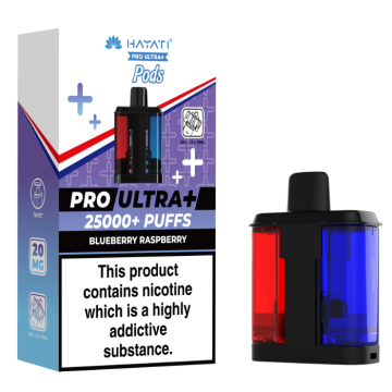 Blueberry Raspberry 1pk - Hayati Pro Ultra+ 25K Prefilled Pod - 20mg