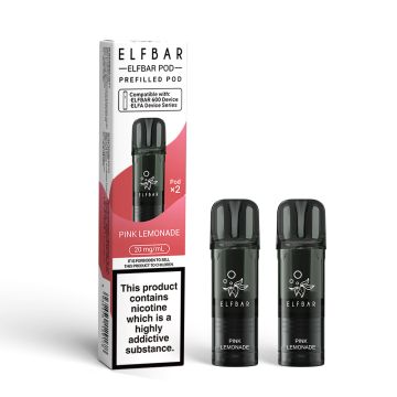 Pink Lemonade 2pk ELFBAR 600 Prefilled Pod 20mg