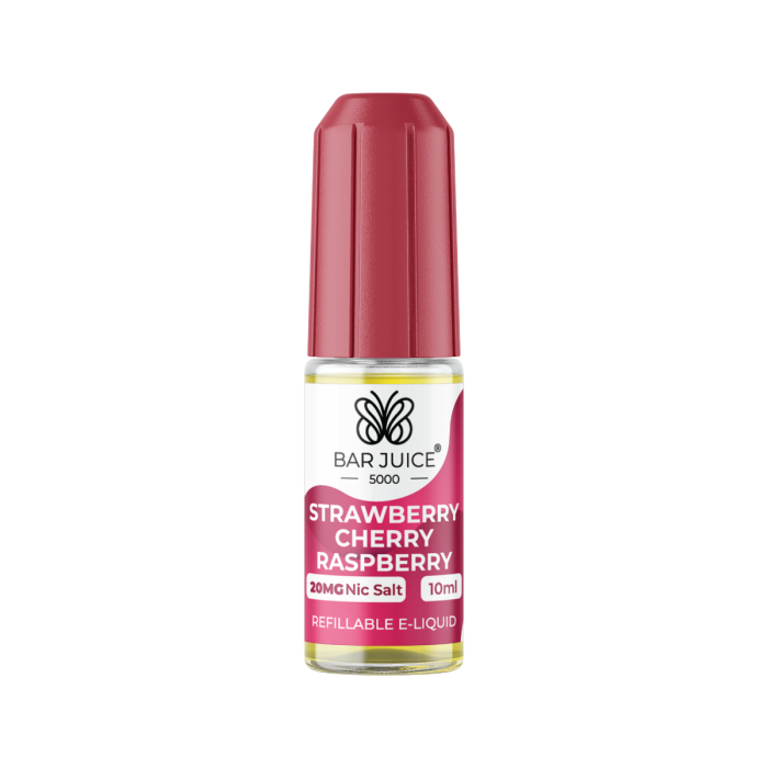 Strawberry Cherry Raspberry - Bar Juice 5000 10ml Nic Salt