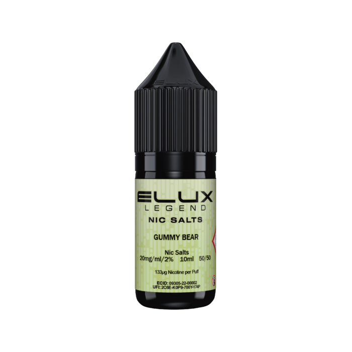 Gummy Bear - Elux Legend 10ml Nic Salt