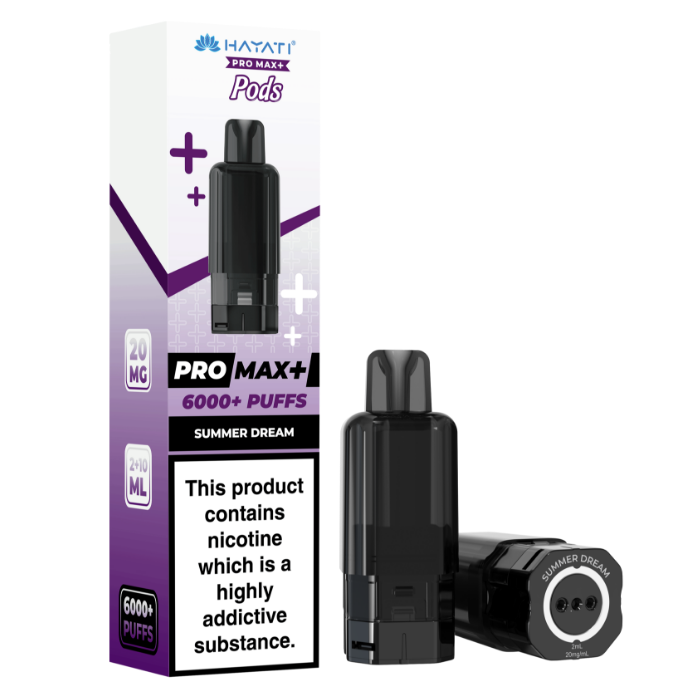 Summer Dream 1pk - Hayati Pro Max+ 6K Prefilled Pod - 20mg