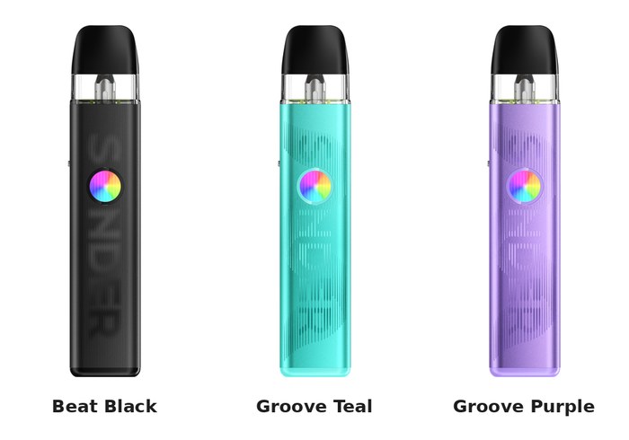 Geek Vape Sonder Q3 in Beat Black, Groove Teal and Groove Purple