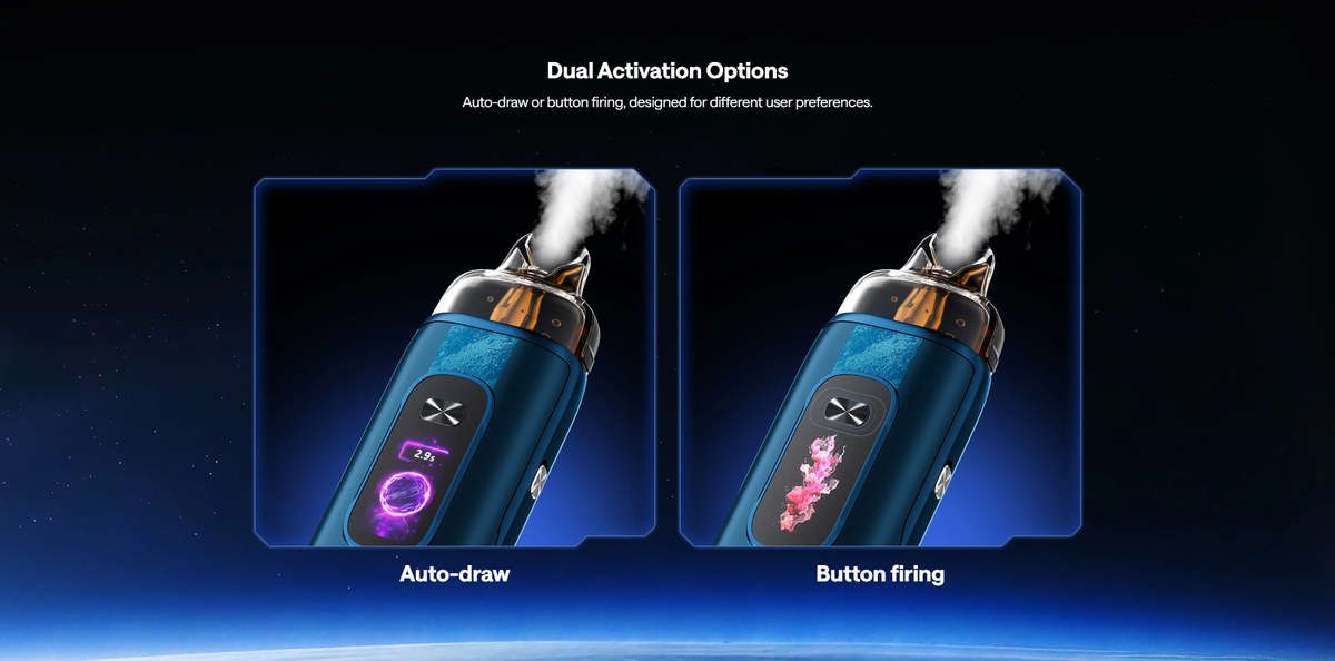 VPrime 2 auto-draw and button-fire modes