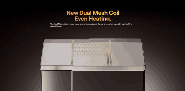 VPrime Dual Mesh coil heating evenly