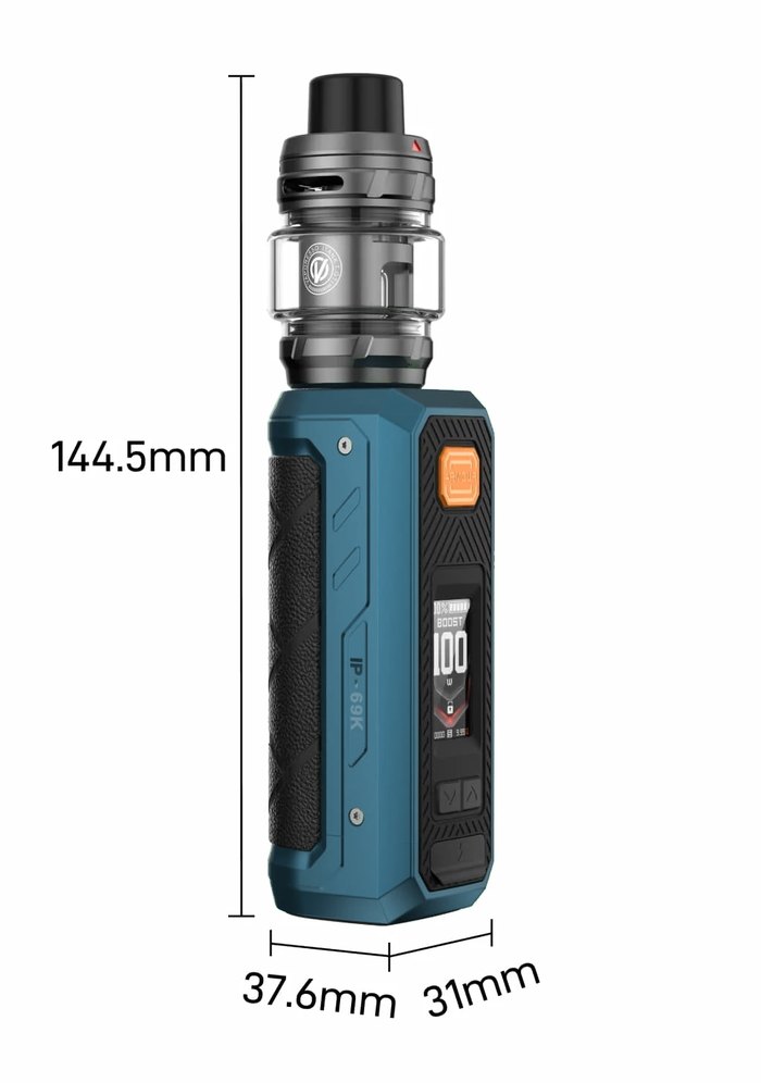 Armour Ultra dimensions: 144.5 x 37.6 x 31mm