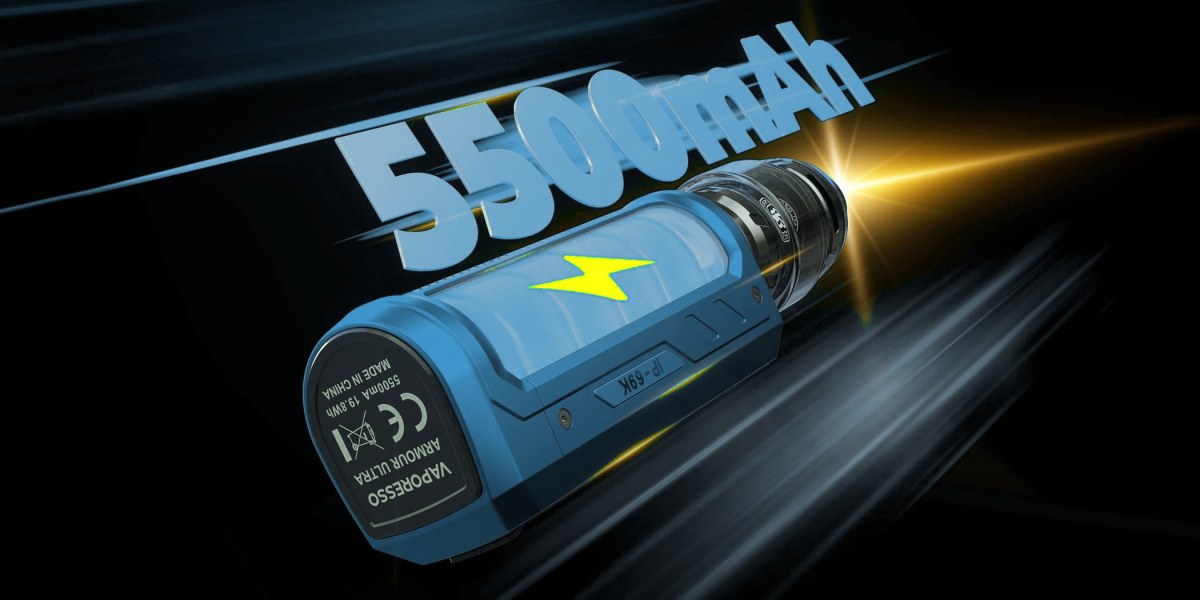 Armour Ultra 5500mAh built-in battery